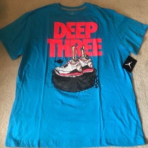 Nike Jordan Sport Deep Three Graphic Tee Size XL